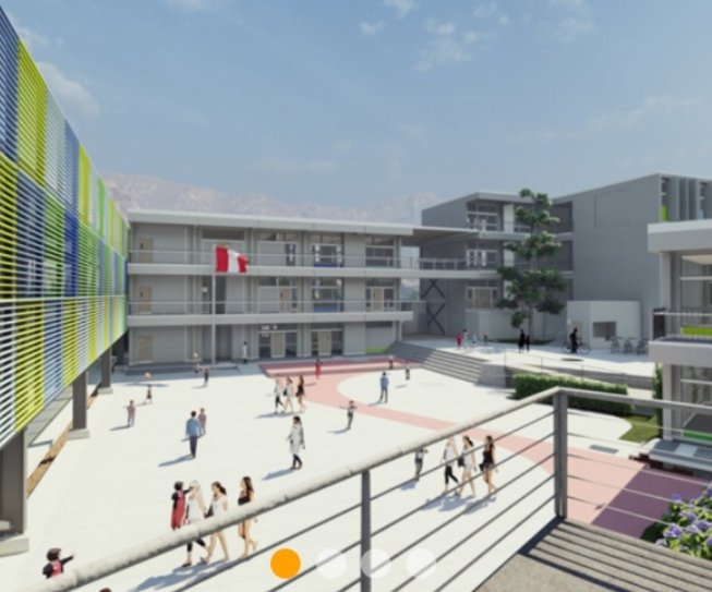 Proyecto Colegio Bicentenario fachada