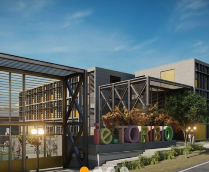 Proyecto Colegio Bicentenario ingreso principal