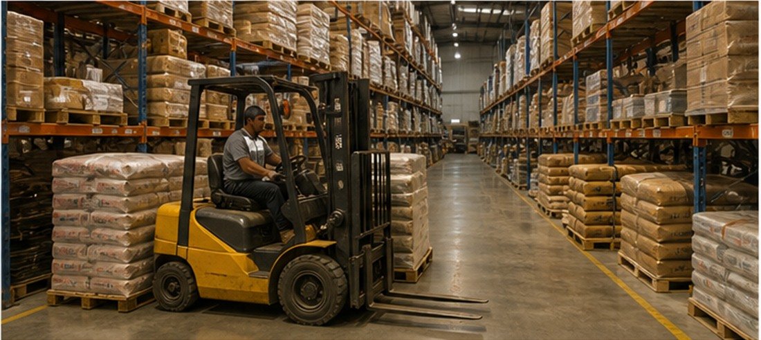 Abastecimiento de materiales de construcción para obra